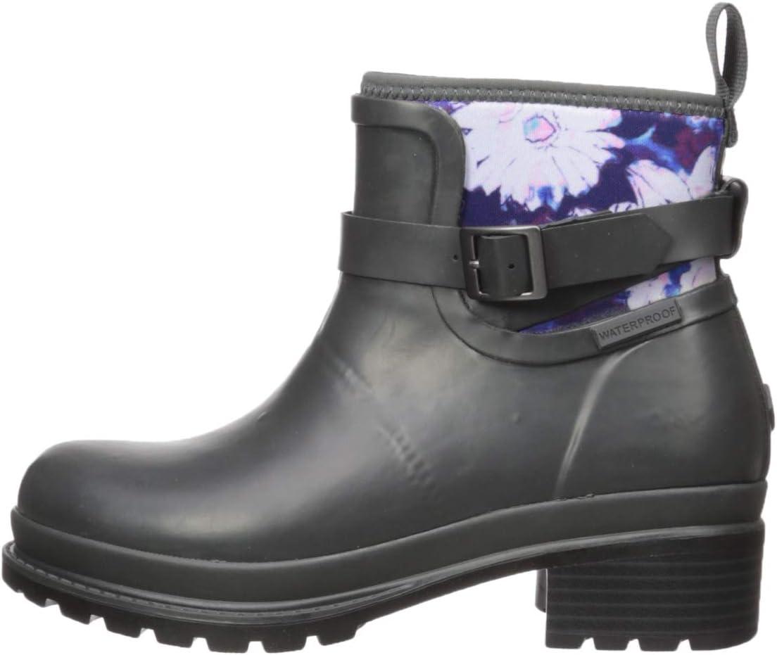 imageMUCK Womens Liberty Waterproof Ankle RubberGrayFloral
