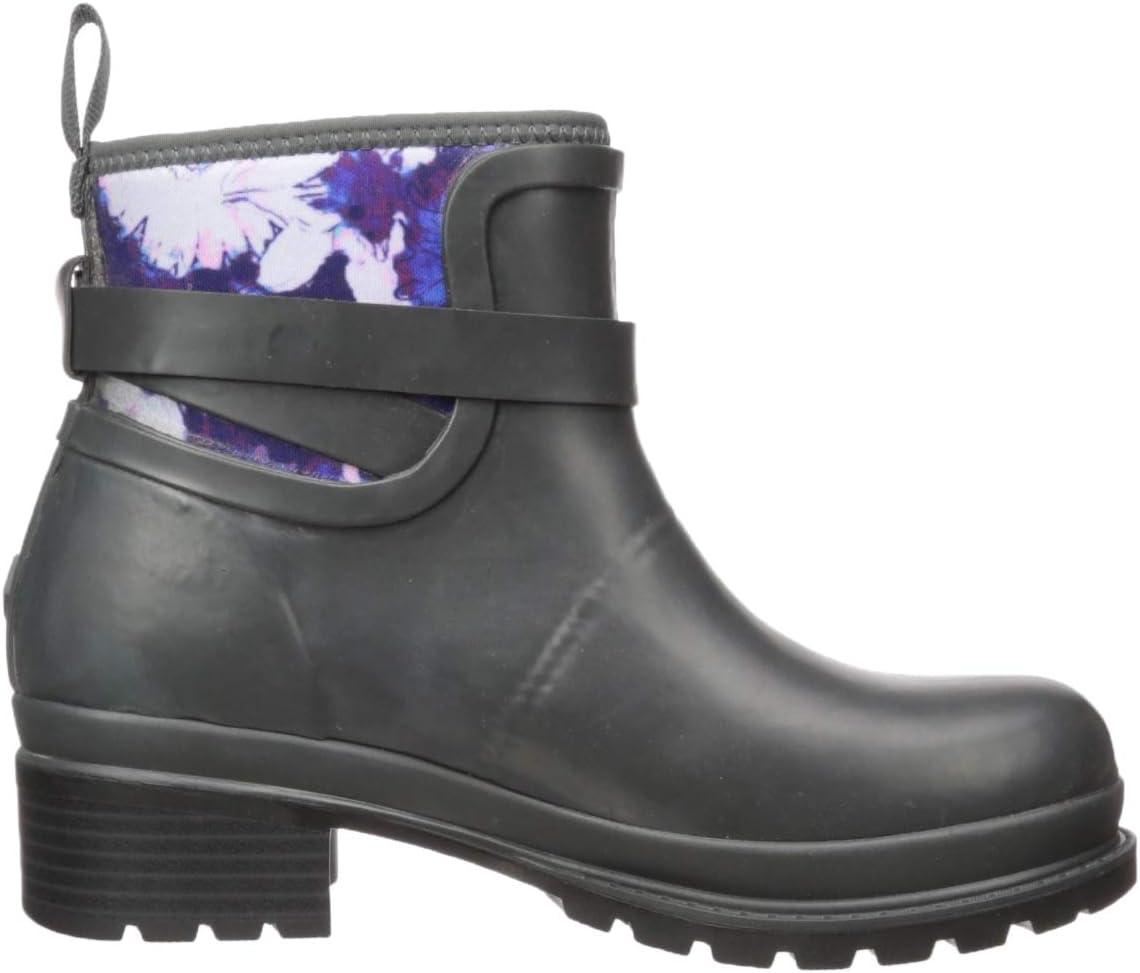 imageMUCK Womens Liberty Waterproof Ankle RubberGrayFloral