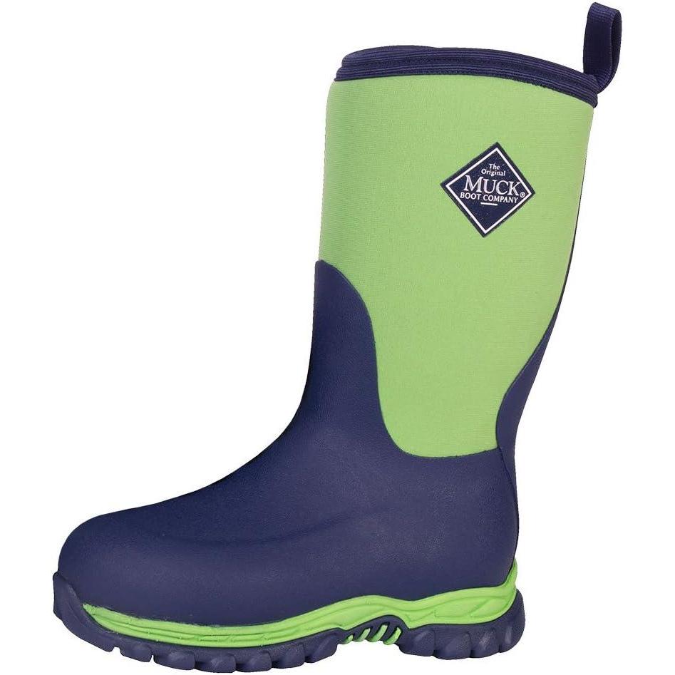 imageMUCK Kids Rugged II BootLimeBlue