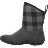 MUCK Women’s Muckster II Mid Boot(Black/Gray Plaid)