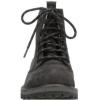 Men’s Leather Foreman Lace Up Boot(Black)