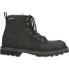 Men’s Leather Foreman Lace Up Boot(Black)