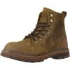 Men’s Leather Foreman Lace Up Boot(Brown)